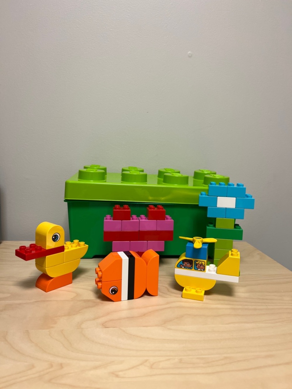 LEGO DUPLO Starter Bundle - My first bricks with Storage Case - Toddler Toy